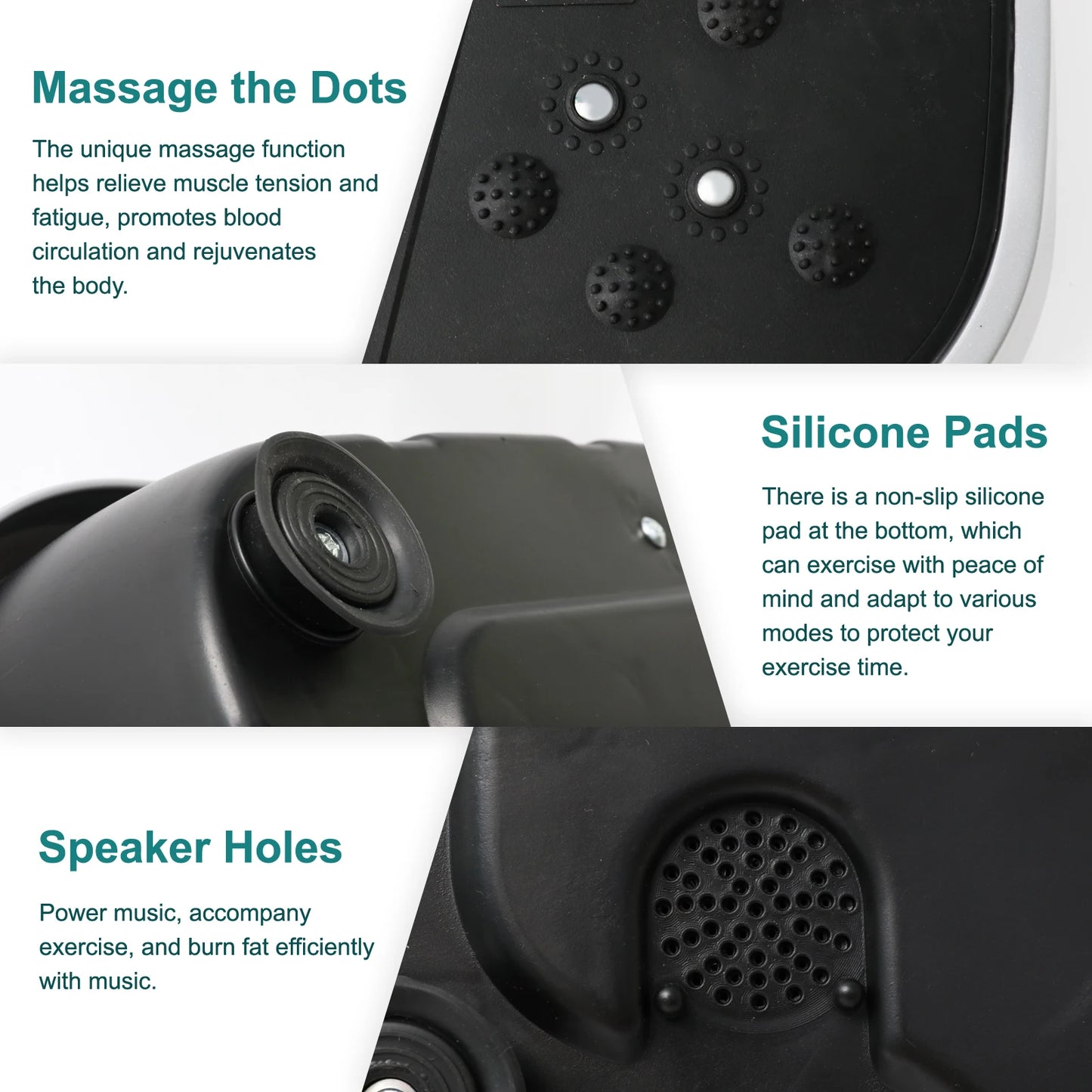 Vitality Wellness Store Vibration Plate Exercise Machine For Home Fitness