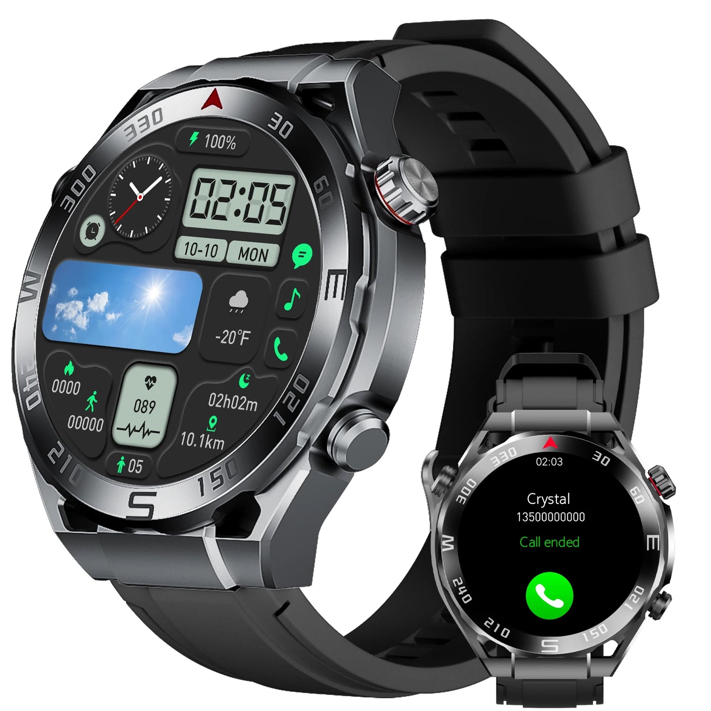 WO X5 Pro Max Smart Watch With NFC Health Monitoring