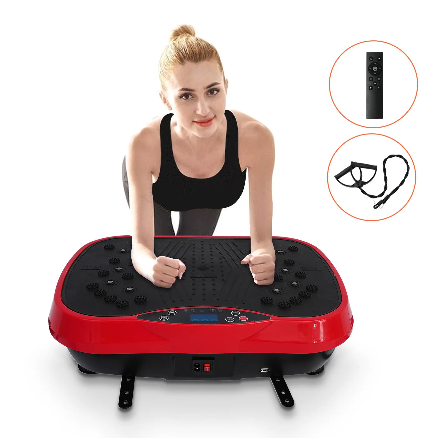 Vitality Wellness Store Vibration Plate Exercise Machine For Home Fitness