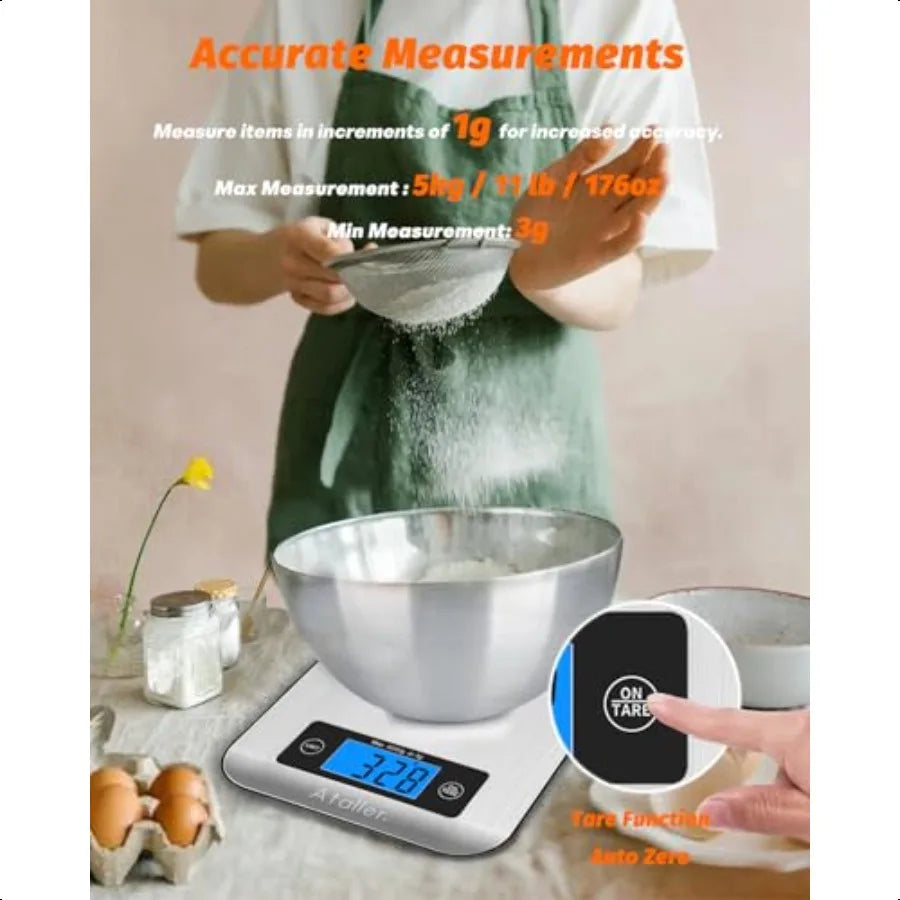 Vitality Wellness Store Smart Food Scales With Nutritional Calculator App