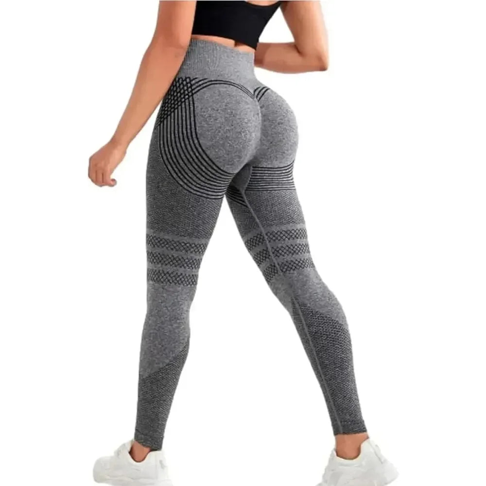 Slimove Cellulite 3D Leggings High Waist Butt Lifting Gym