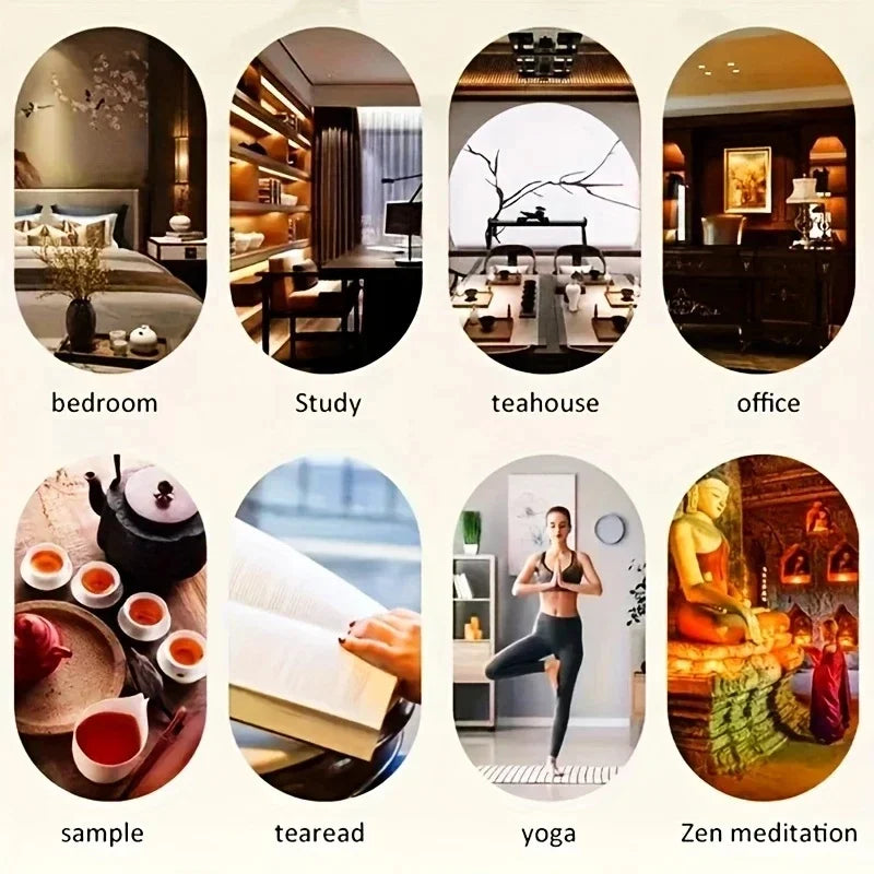 Splymczen 91Pcs Sandalwood Incense Sticks For Relaxation And Sleep