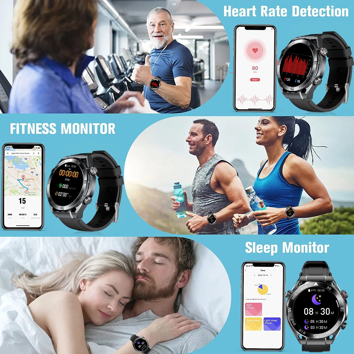 WO X5 Pro Max Smart Watch With NFC Health Monitoring