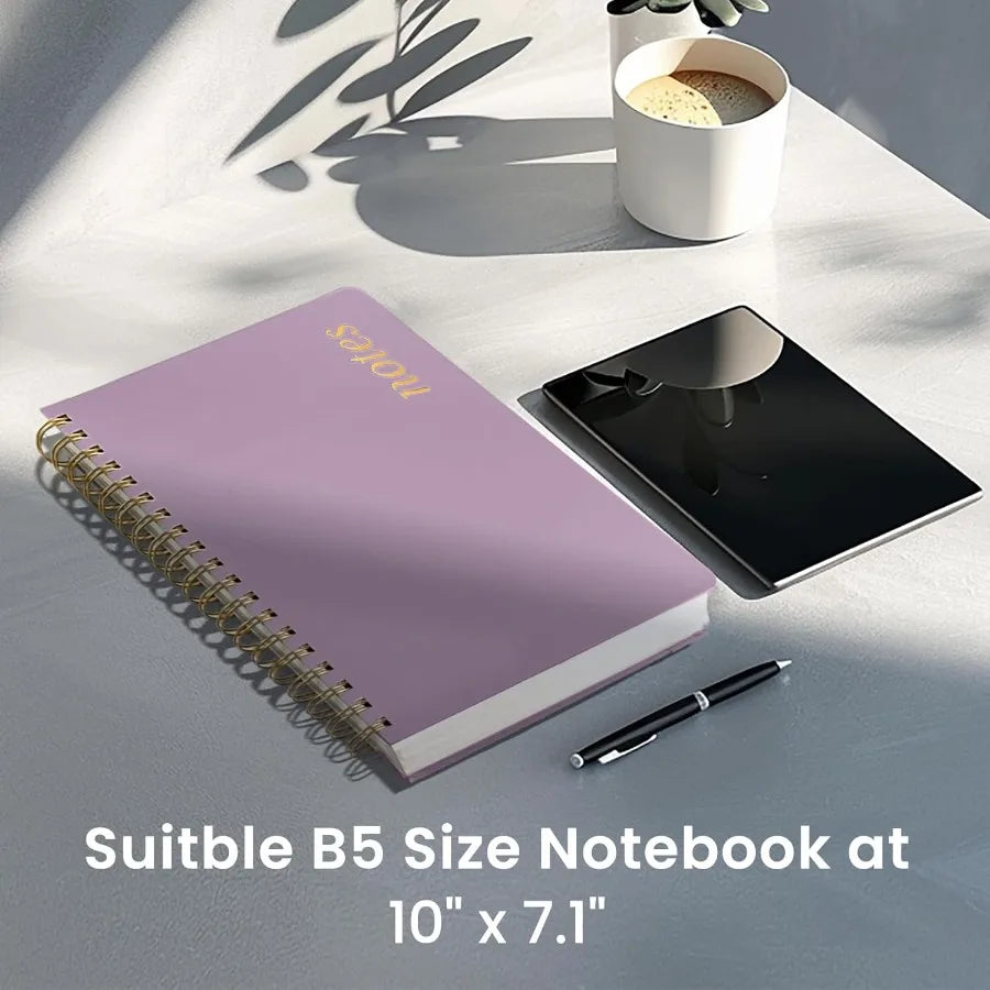 Lined Spiral Notebook Journal 300 Pages Hardcover For Work
