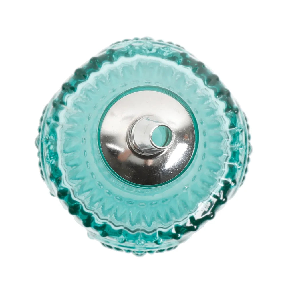 Vintage Glass Oil Vinegar Condiment Set With Mini Jars