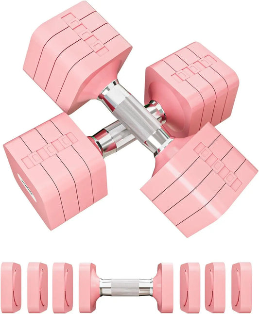Adjustable Dumbbell Set for Home Gym Strength Training