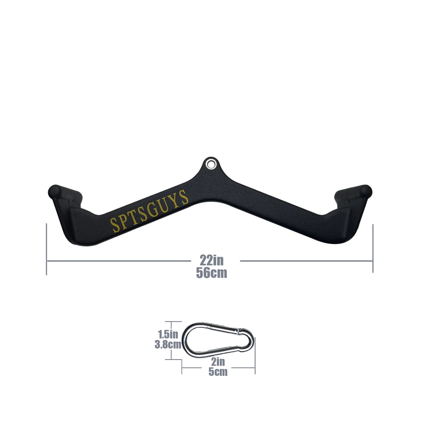 MARSAFIT Lat Pulldown Bar for Cable Pulley System Back Triceps