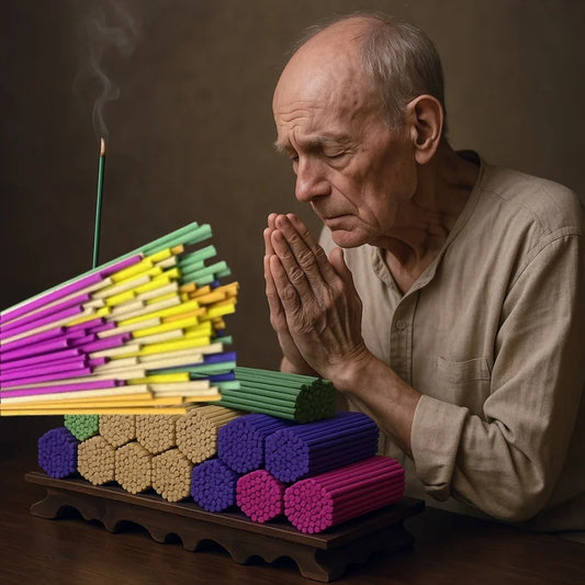 Splymczen 91Pcs Sandalwood Incense Sticks For Relaxation And Sleep