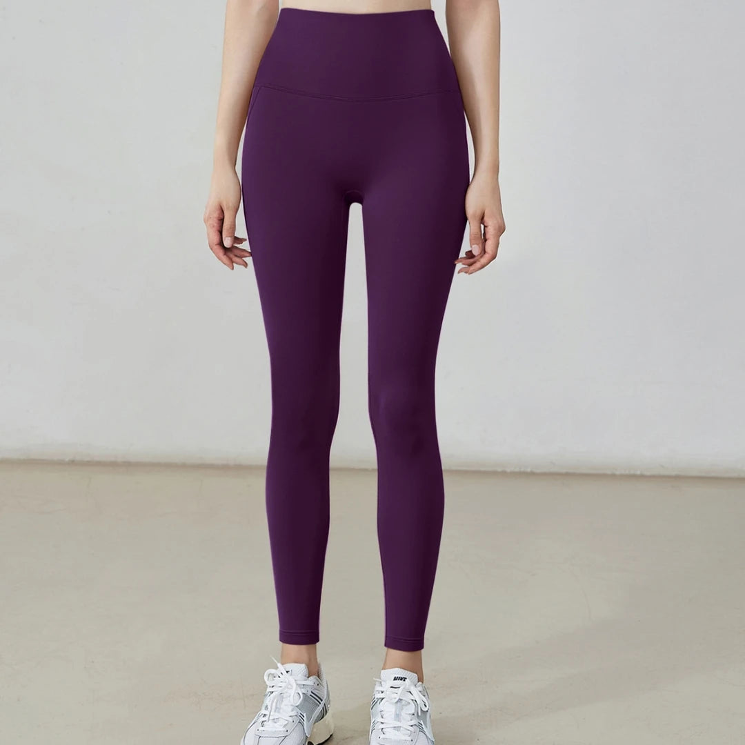 High Waist Yoga Pants For Women Antibacterial Sport Leggings Fitness